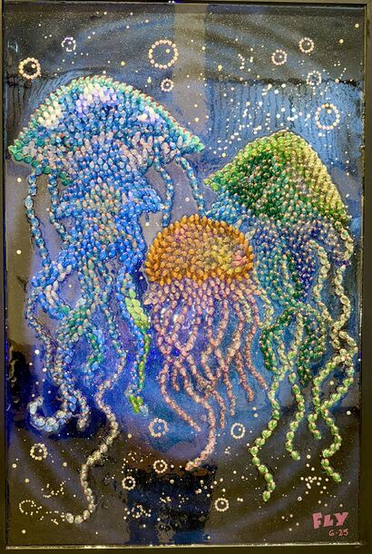 Jelly Trilogy - a Sculpture & Installation Artowrk by FLY